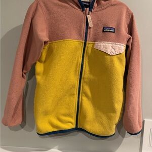 Patagonia snap t zip up fleece